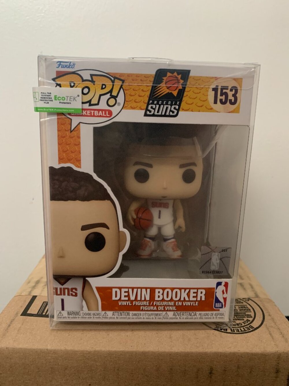 Devin Booker Phoenix Suns Funko Pop NWT in case